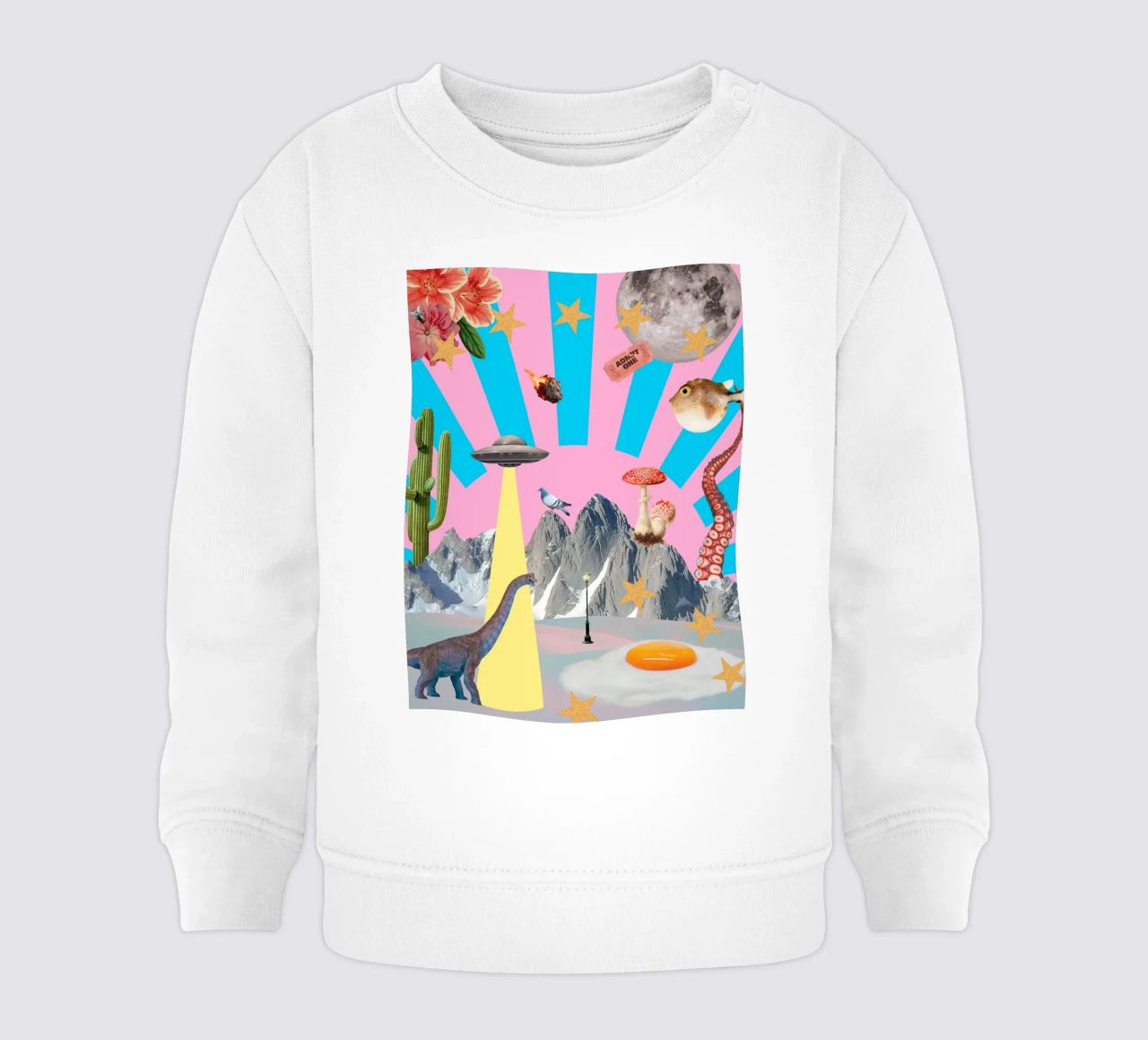 Everything everywhere (Chaos) sudadera de bebé de MsGonzalez