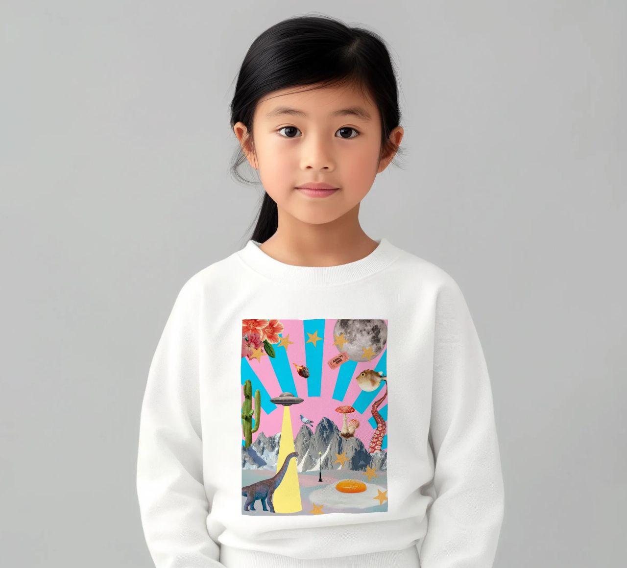 Everything everywhere (Chaos) sudadera para niño de MsGonzalez