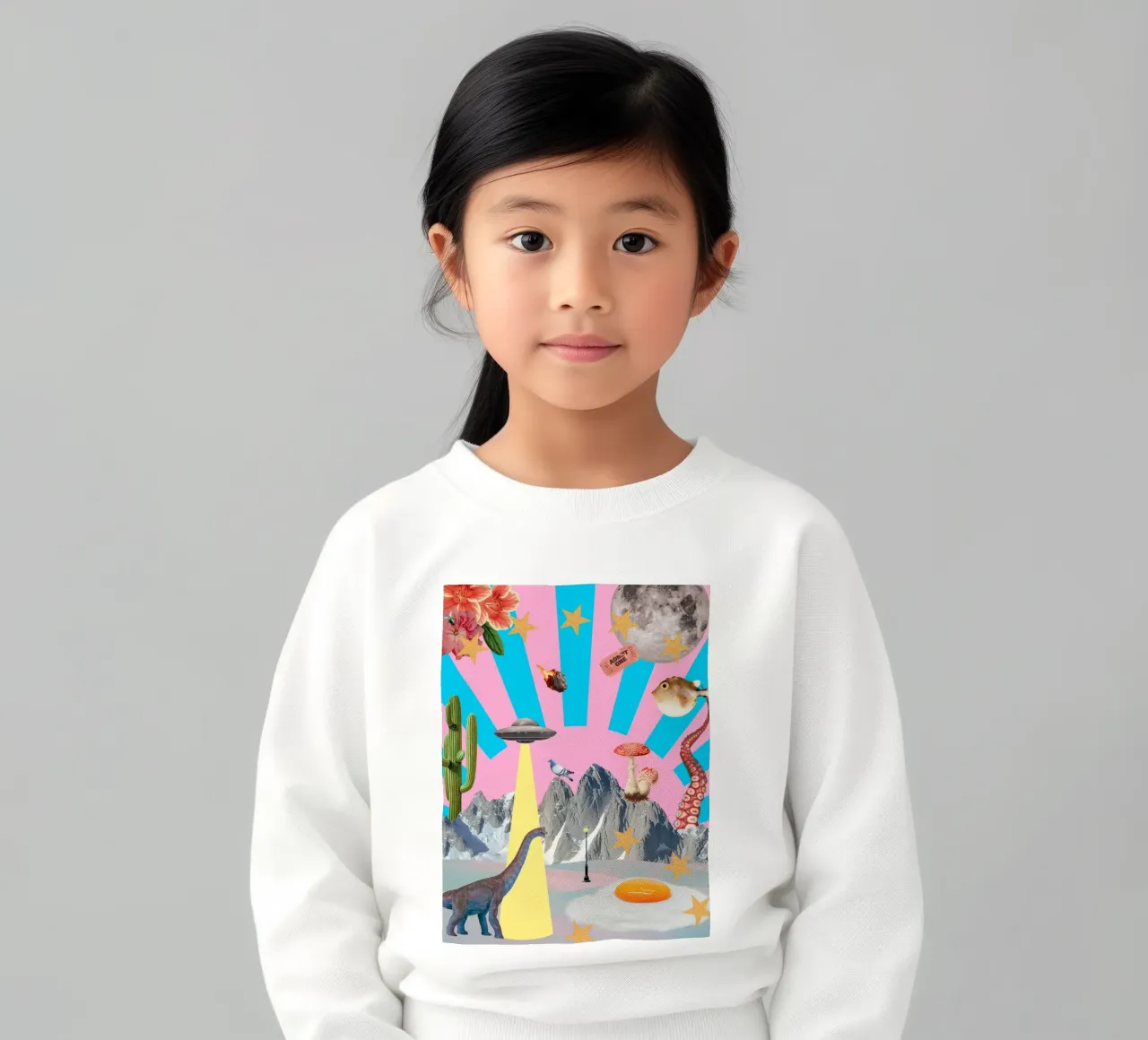 Everything everywhere (Chaos) sudadera para niño de MsGonzalez