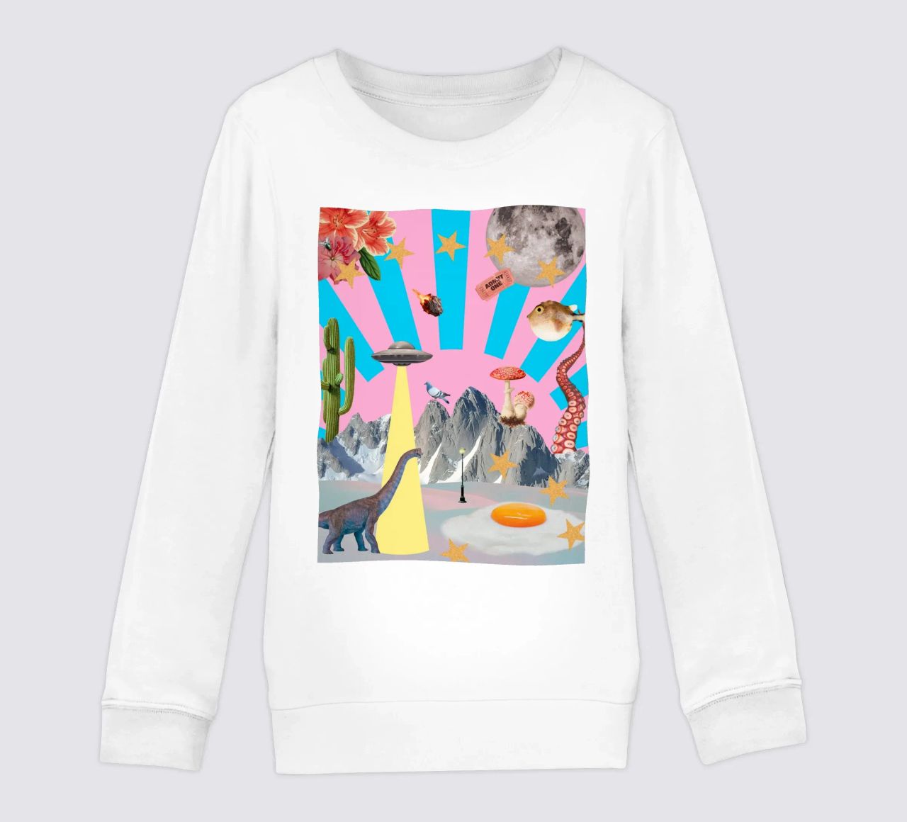 Everything everywhere (Chaos) sudadera para niño de MsGonzalez