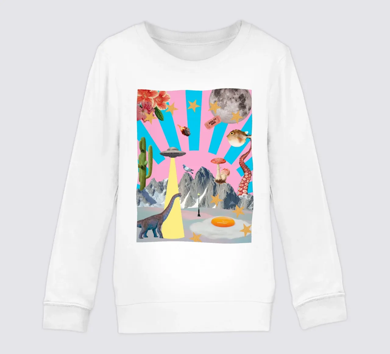 Everything everywhere (Chaos) sudadera para niño de MsGonzalez