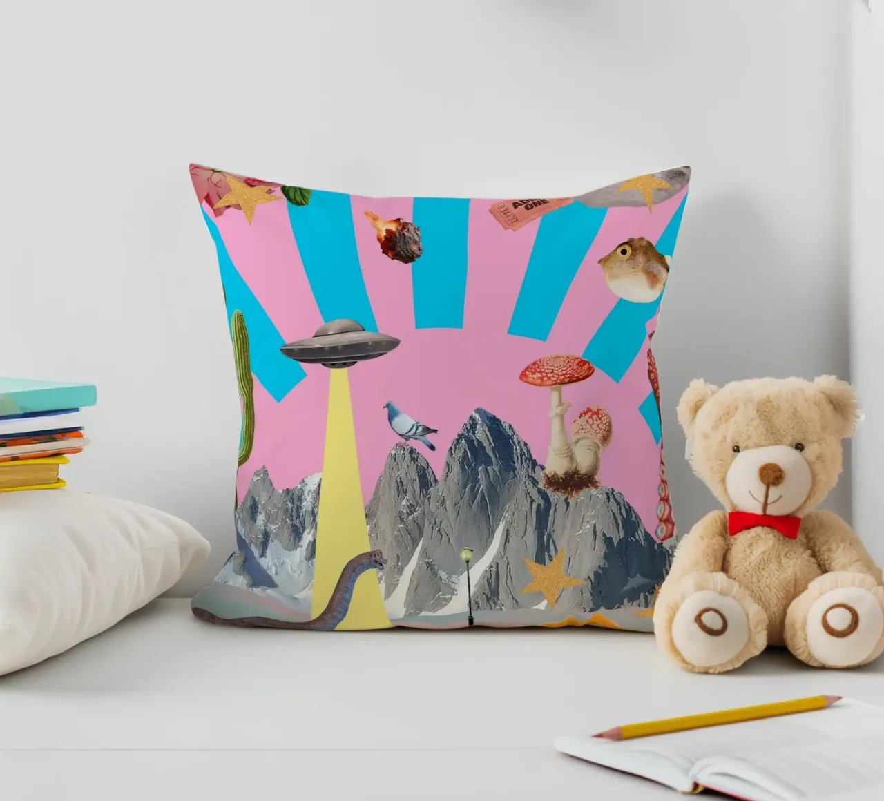 Everything everywhere (Chaos) cuscino da MsGonzalez