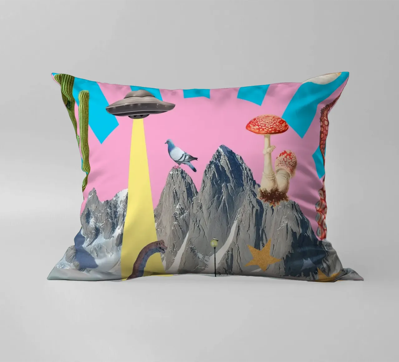 Everything everywhere (Chaos) Kissen von MsGonzalez