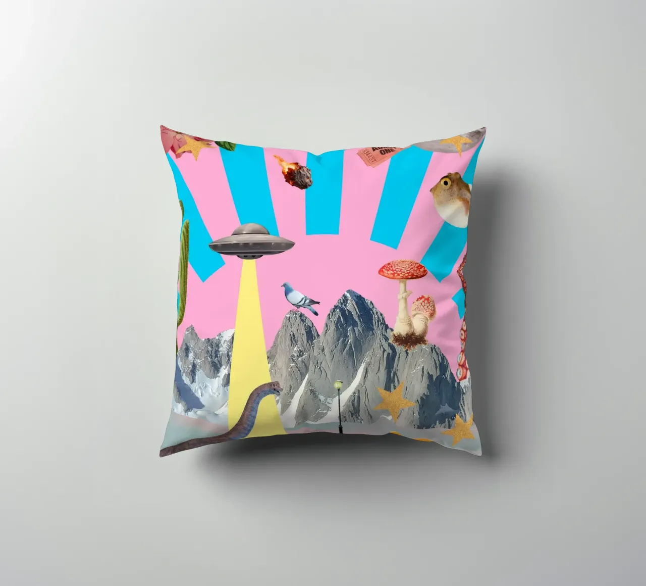 Everything everywhere (Chaos) cuscino da MsGonzalez