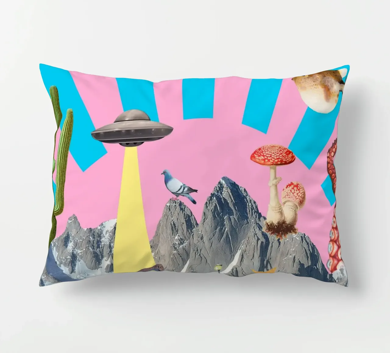 Everything everywhere (Chaos) Kissen von MsGonzalez