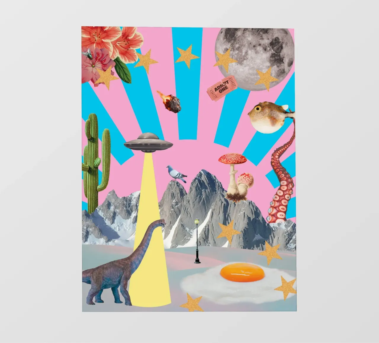 Everything everywhere (Chaos) telo in pvc da MsGonzalez