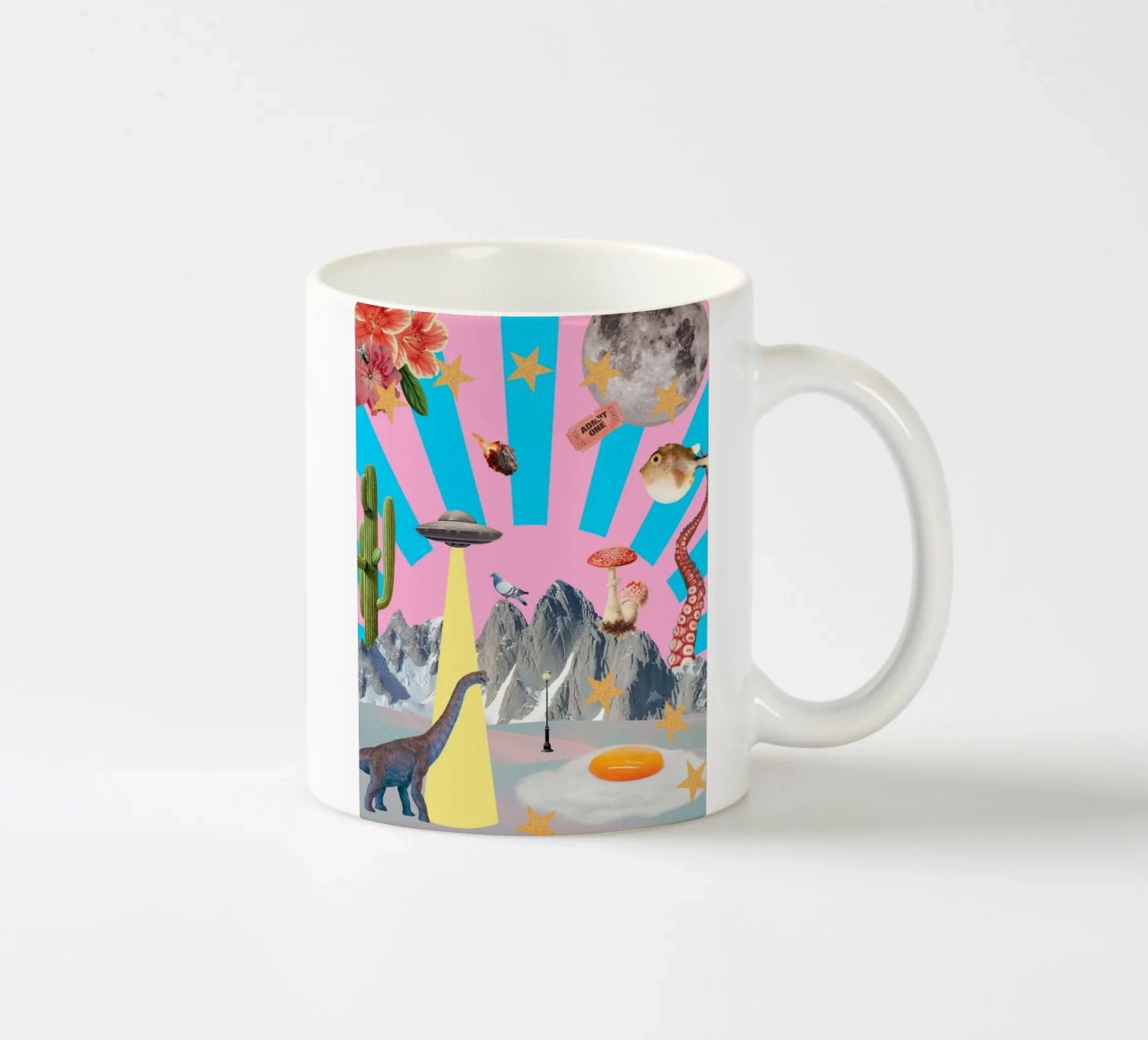 Everything everywhere (Chaos) taza de cerámica de MsGonzalez