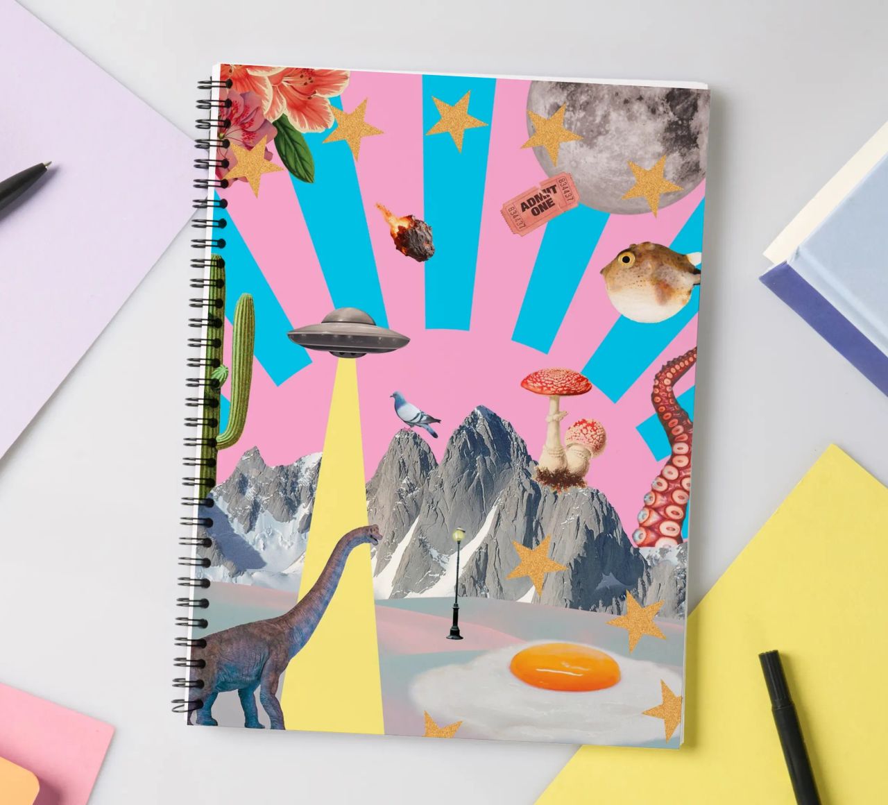 Everything everywhere (Chaos) cuaderno de espiral de MsGonzalez