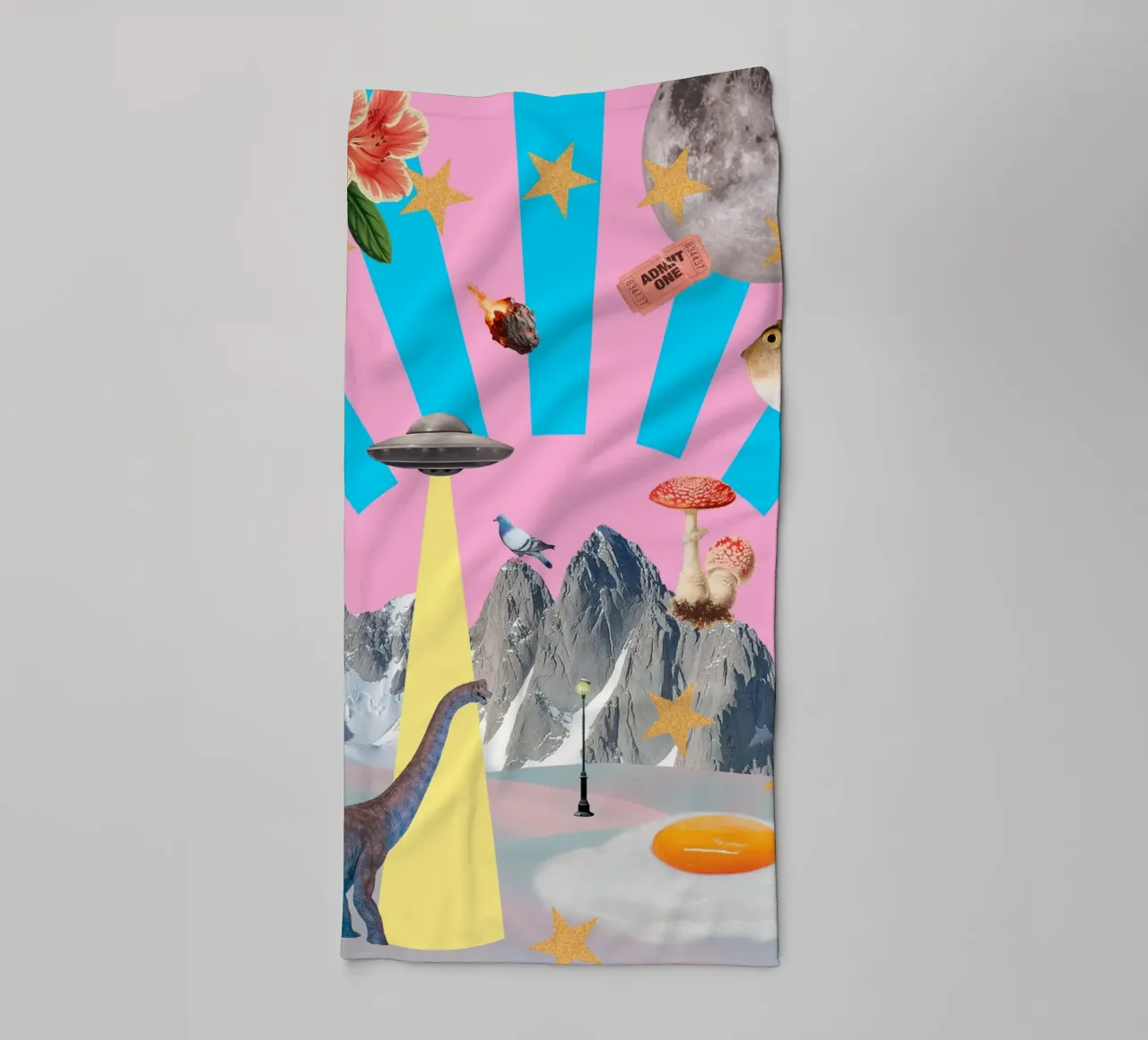 Everything everywhere (Chaos) asciugamano da bagno da MsGonzalez