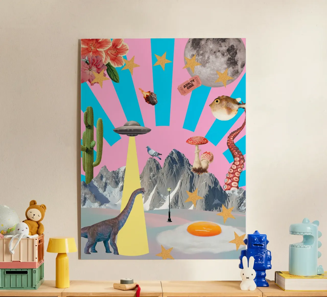 Everything everywhere (Chaos) Acryl-Glas von MsGonzalez