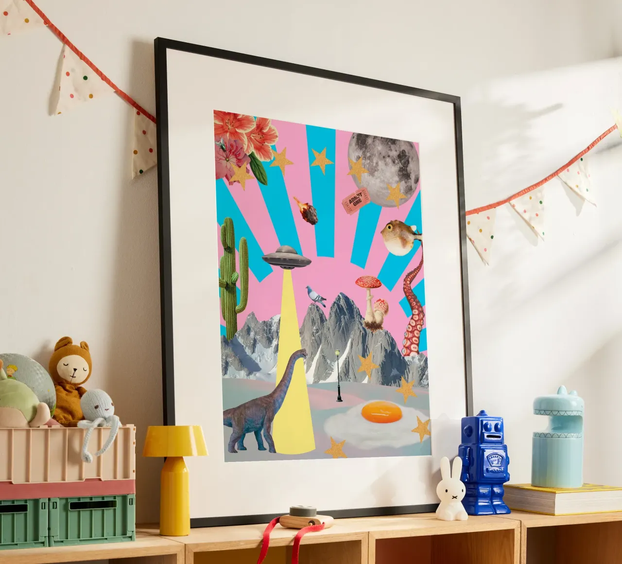 Everything everywhere (Chaos) carta hahnemühle da MsGonzalez