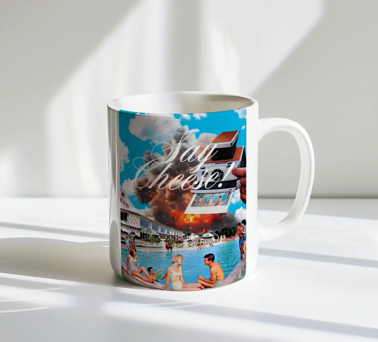 Say cheese! The Explosion tazza in ceramica da MsGonzalez