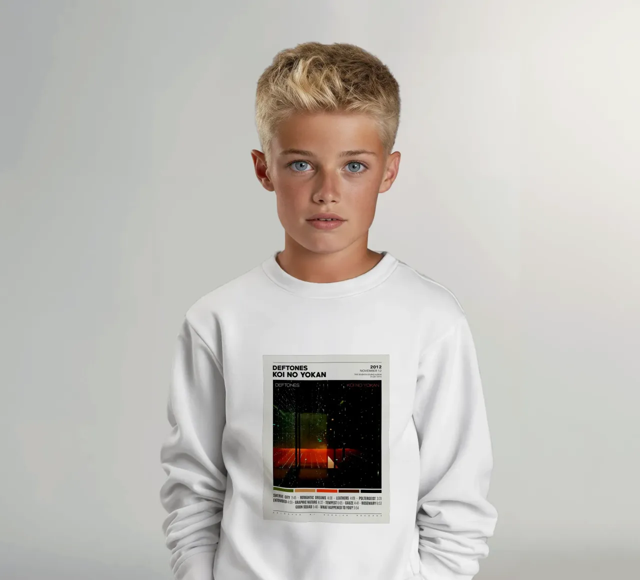 Alternative Cover Albums Koi No Yokan kids sweatshirt by fredam