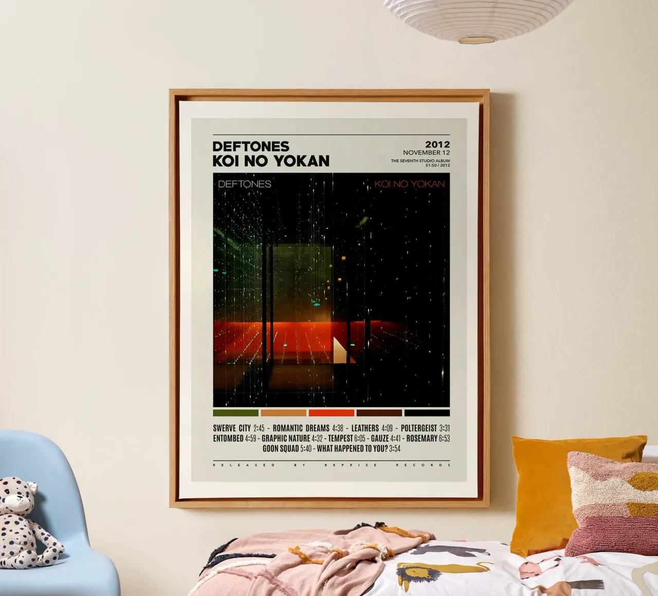 Album di cover alternative Koi No Yokan tela con Cornice a cassetta da fredam