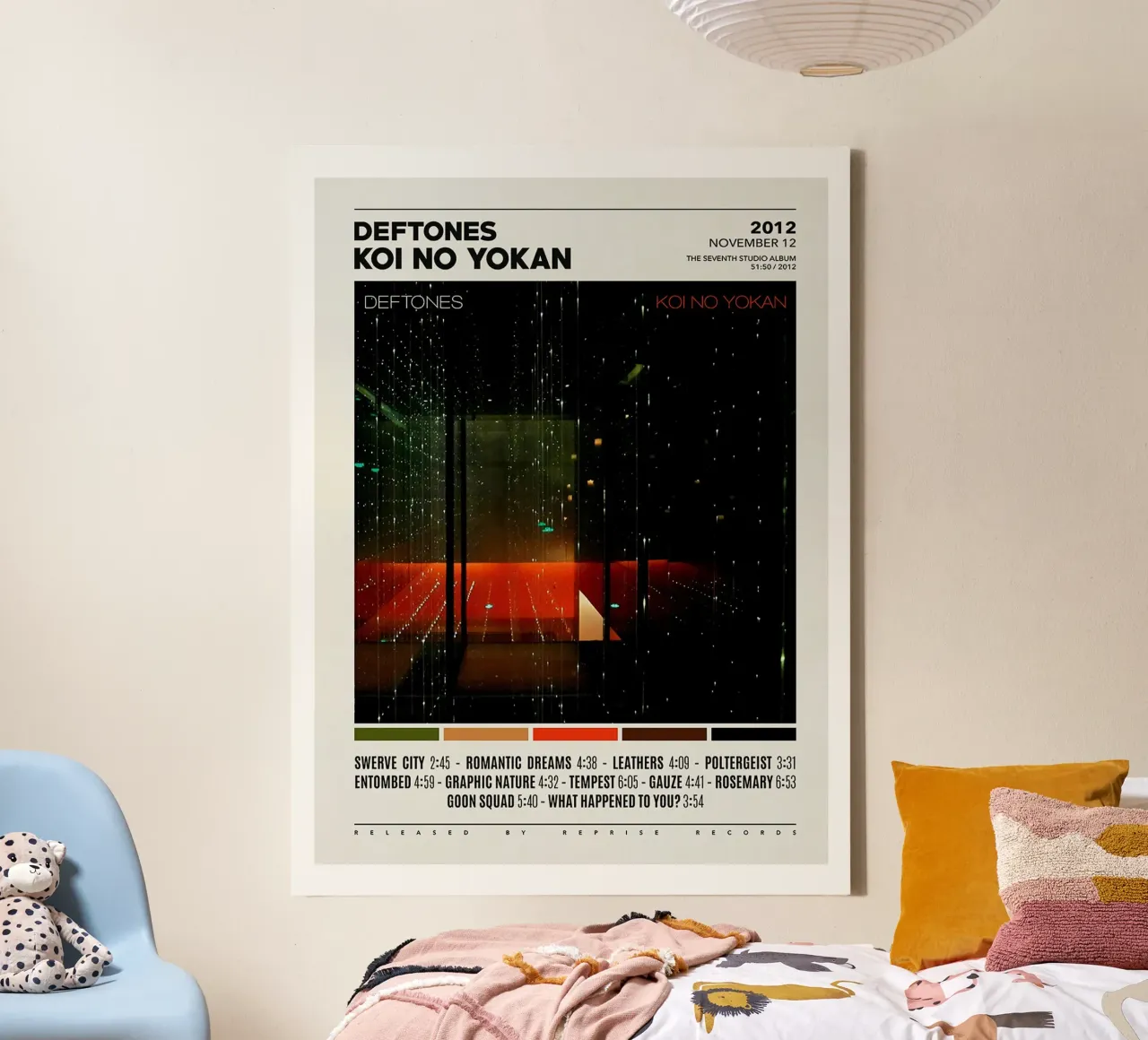 Album di cover alternative Koi No Yokan tela con Cornice a cassetta da fredam