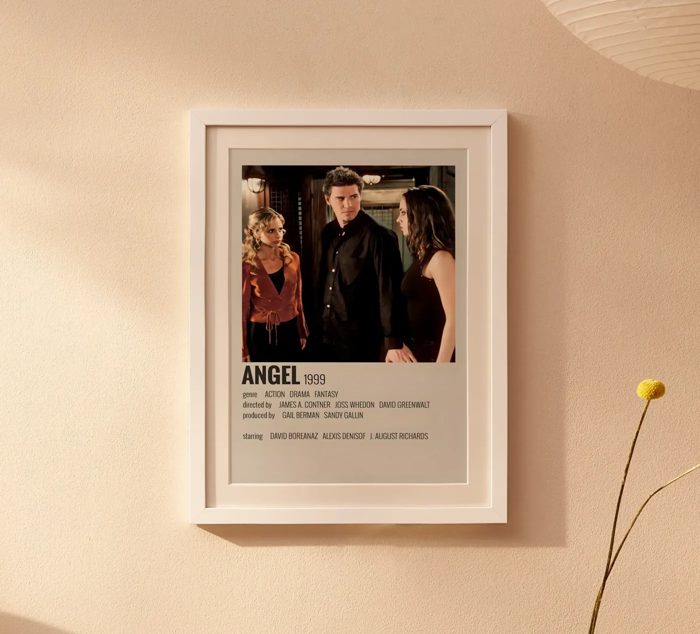 ANGEL 1999 poster da MVFminimalist