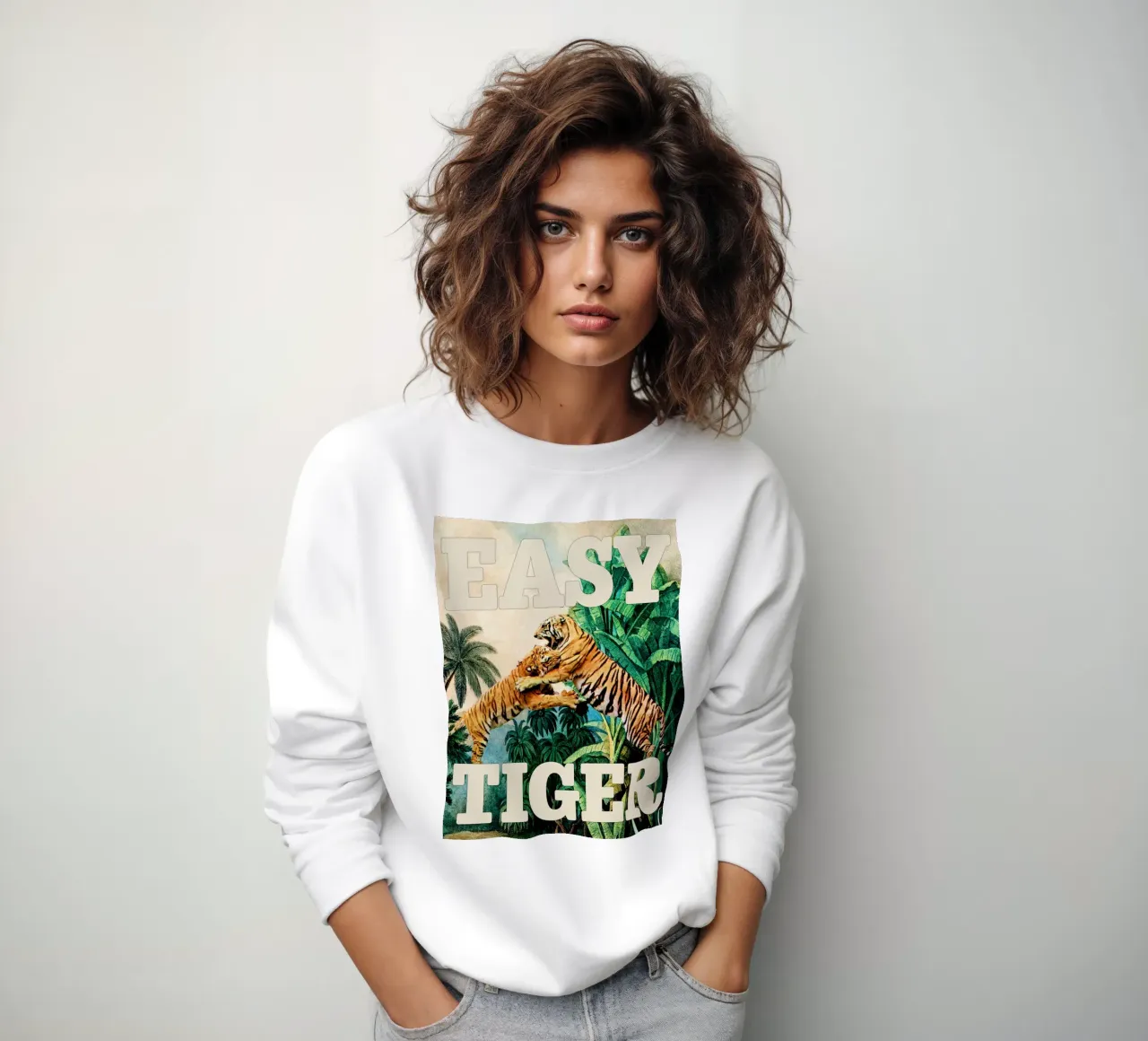 Easy Tiger felpa da MsGonzalez