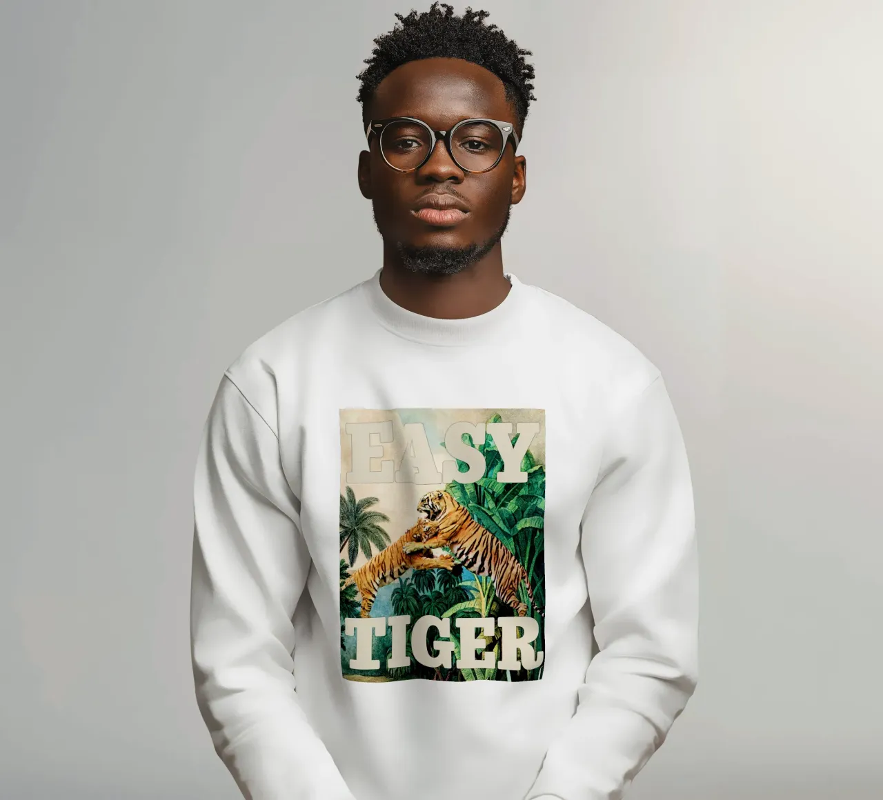 Easy Tiger felpa da MsGonzalez