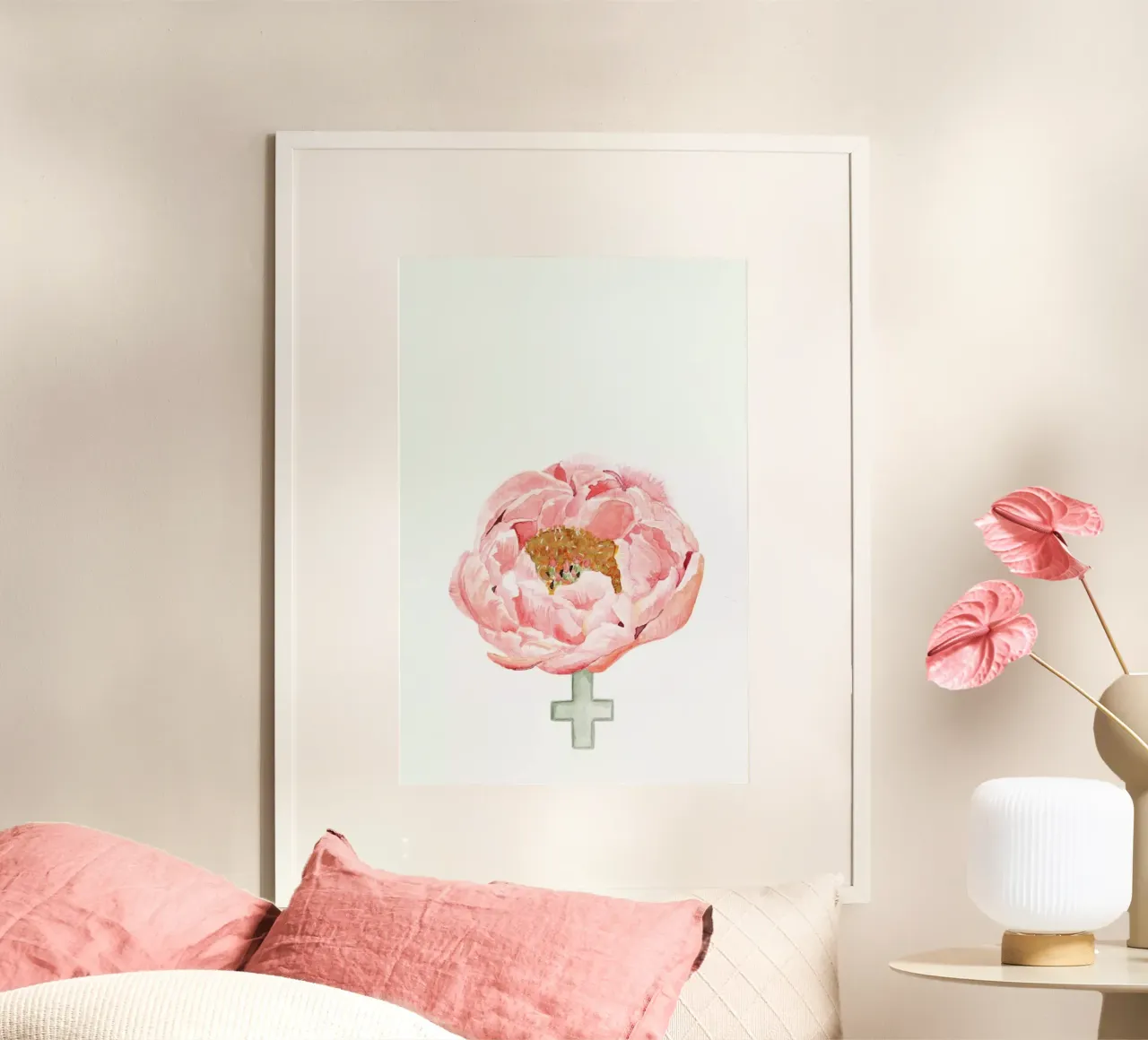 Fem-peony poster da Ctoft