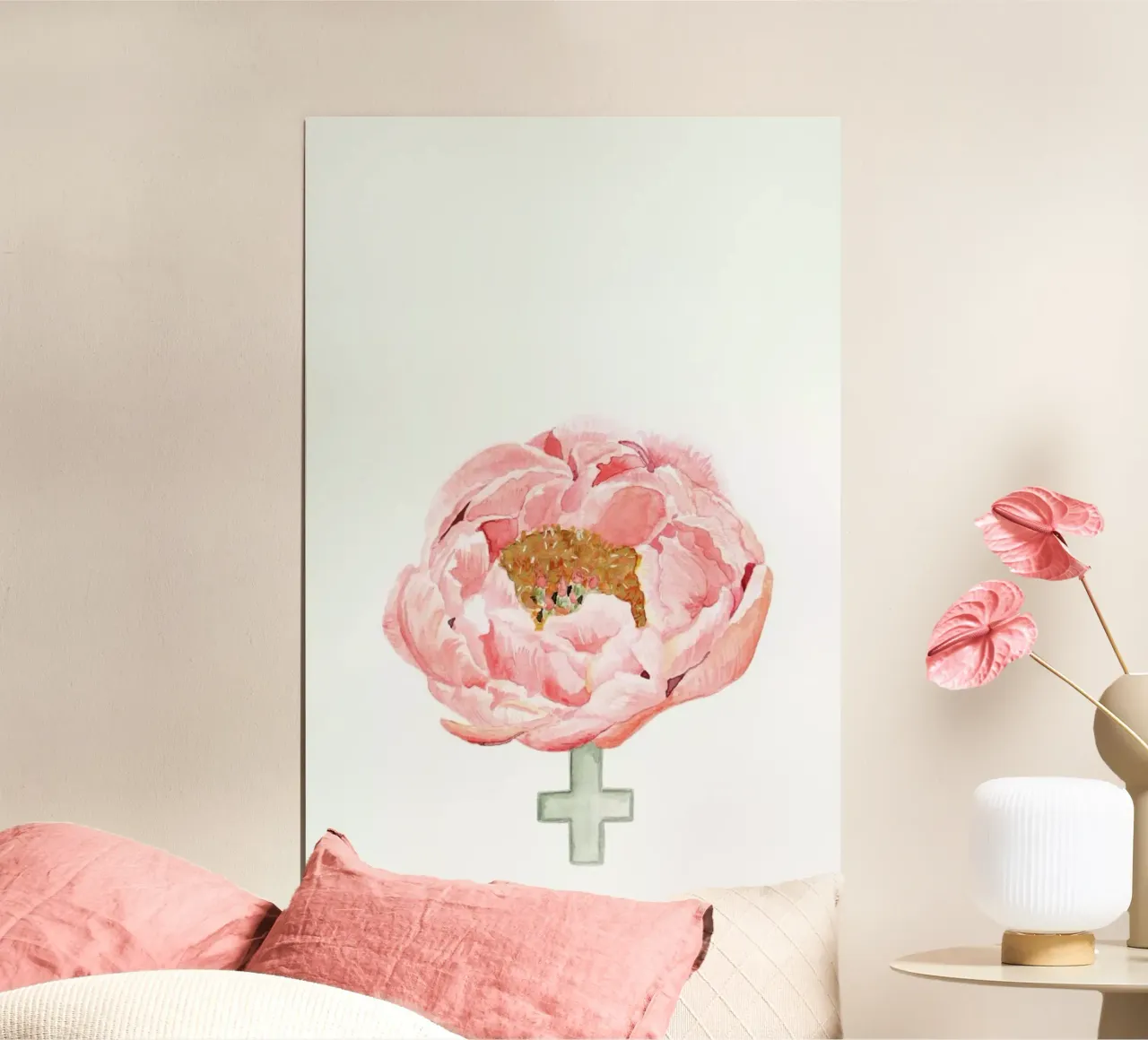 Fem-peony poster da Ctoft