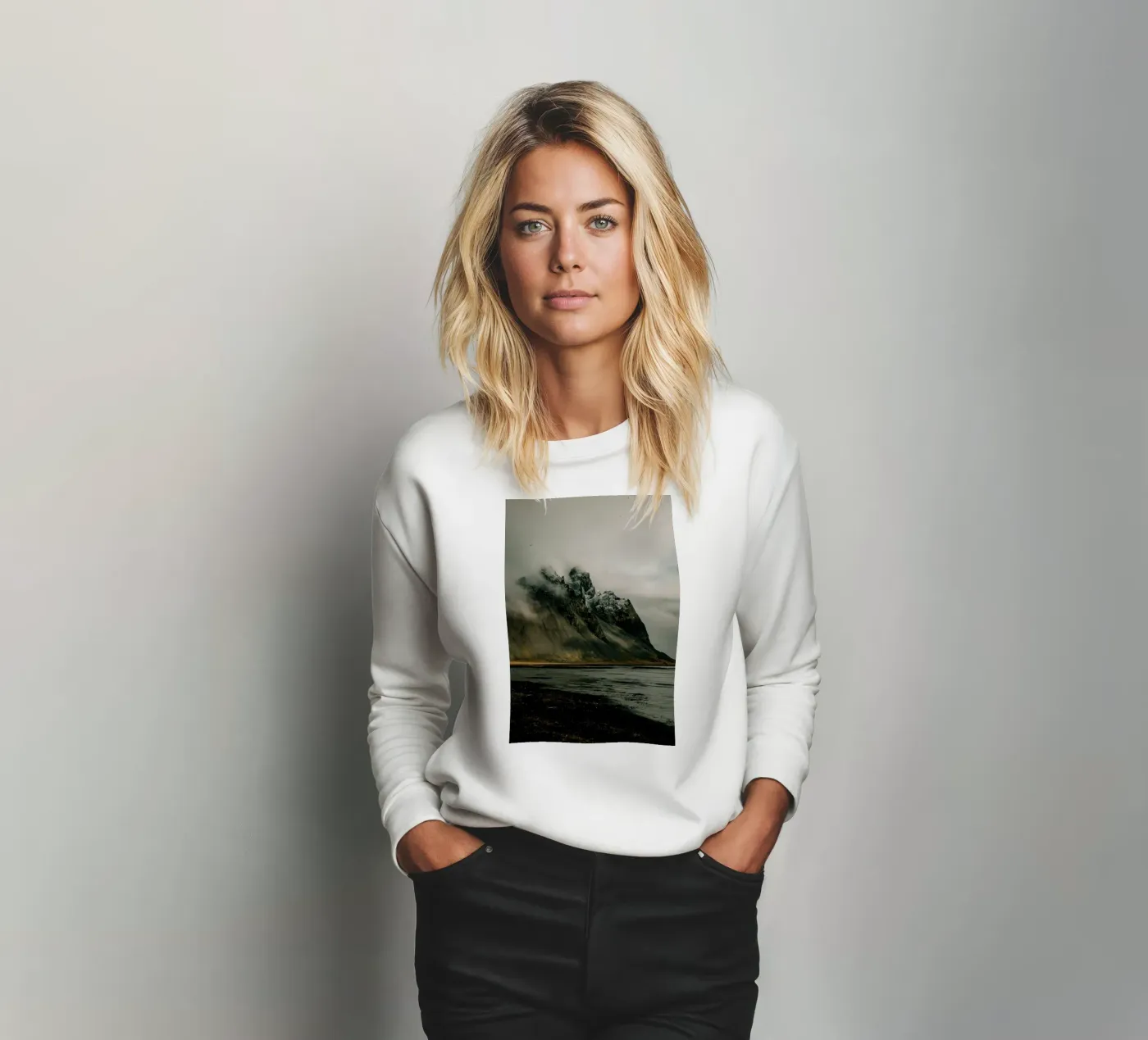 nuages de montagne sweat de Earthly Visions