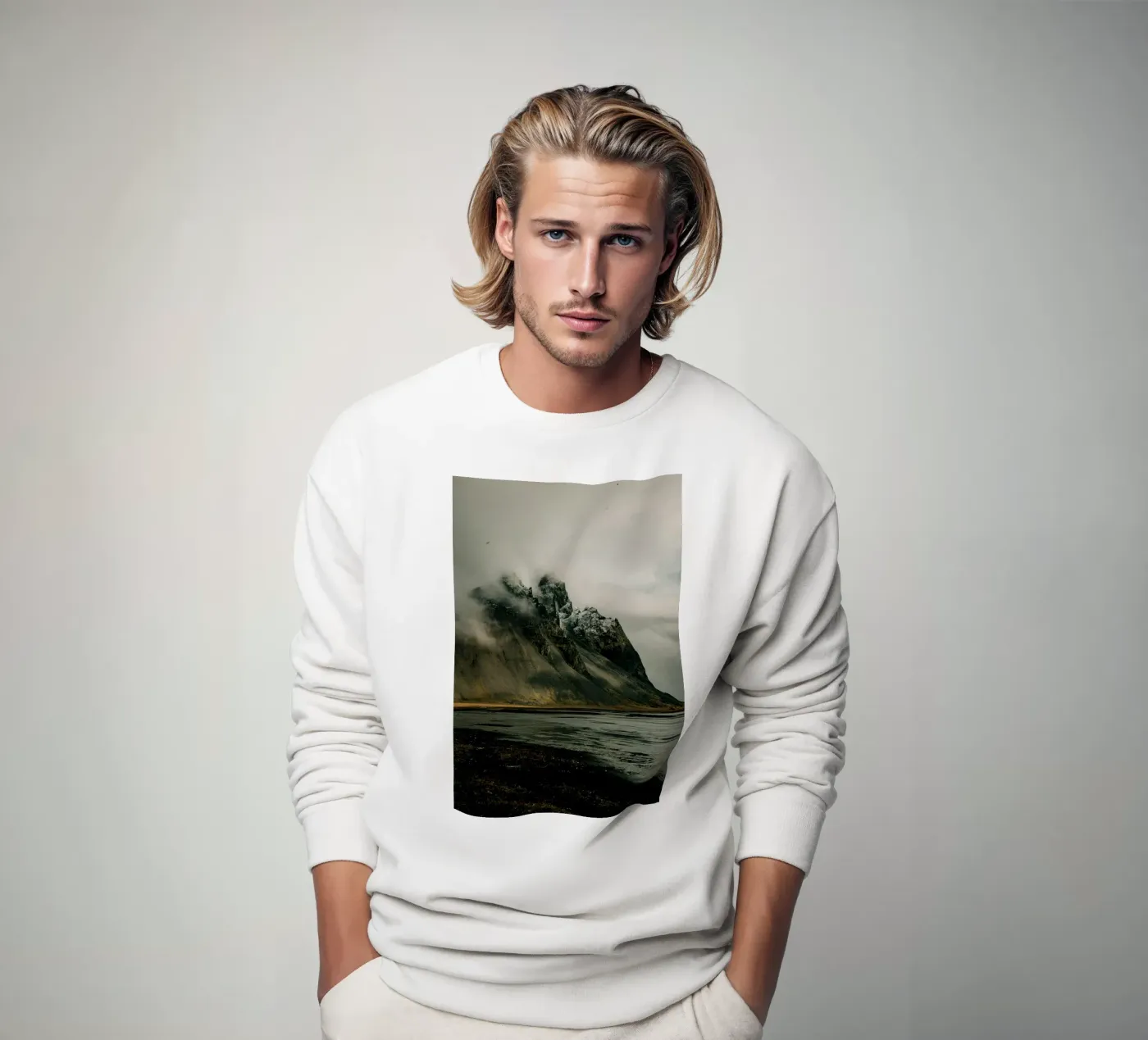 nuages de montagne sweat de Earthly Visions