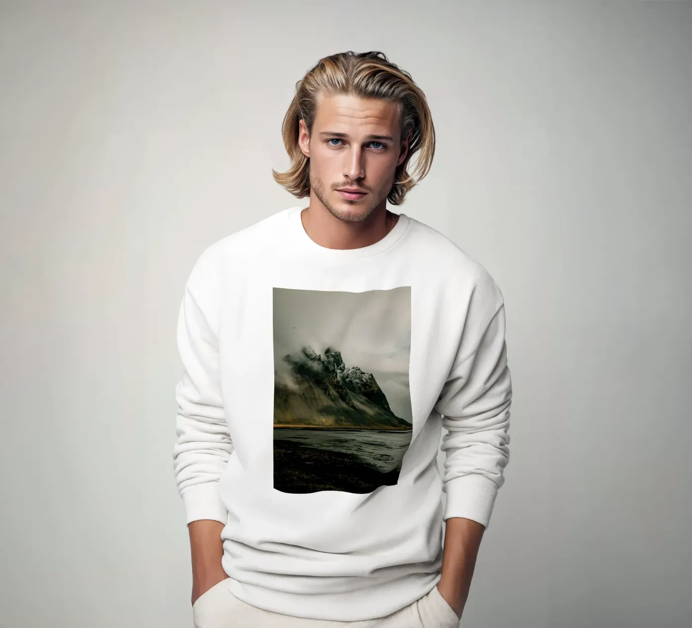 nuages de montagne sweat de Earthly Visions