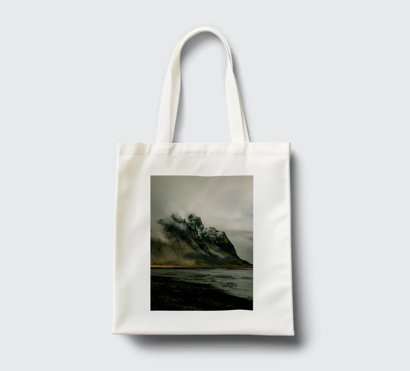 mountain clouds tote bag by Earthly Visions