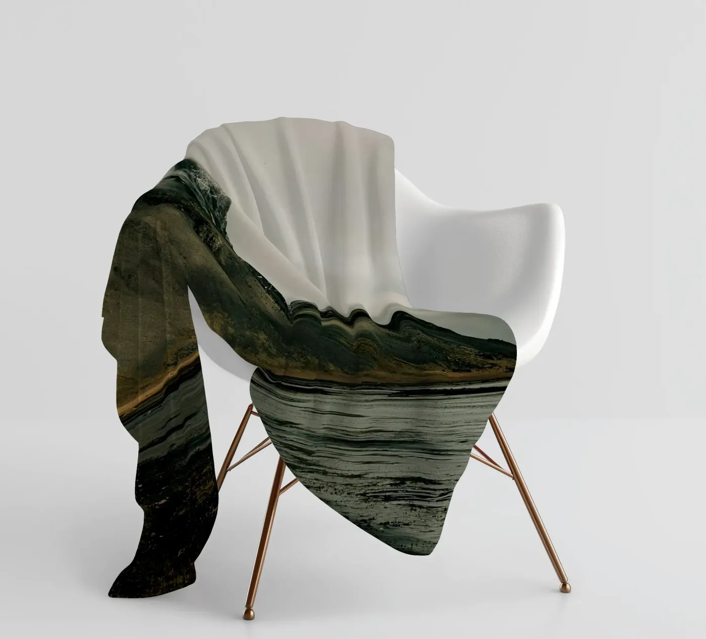 nuages de montagne plaid polaire de Earthly Visions