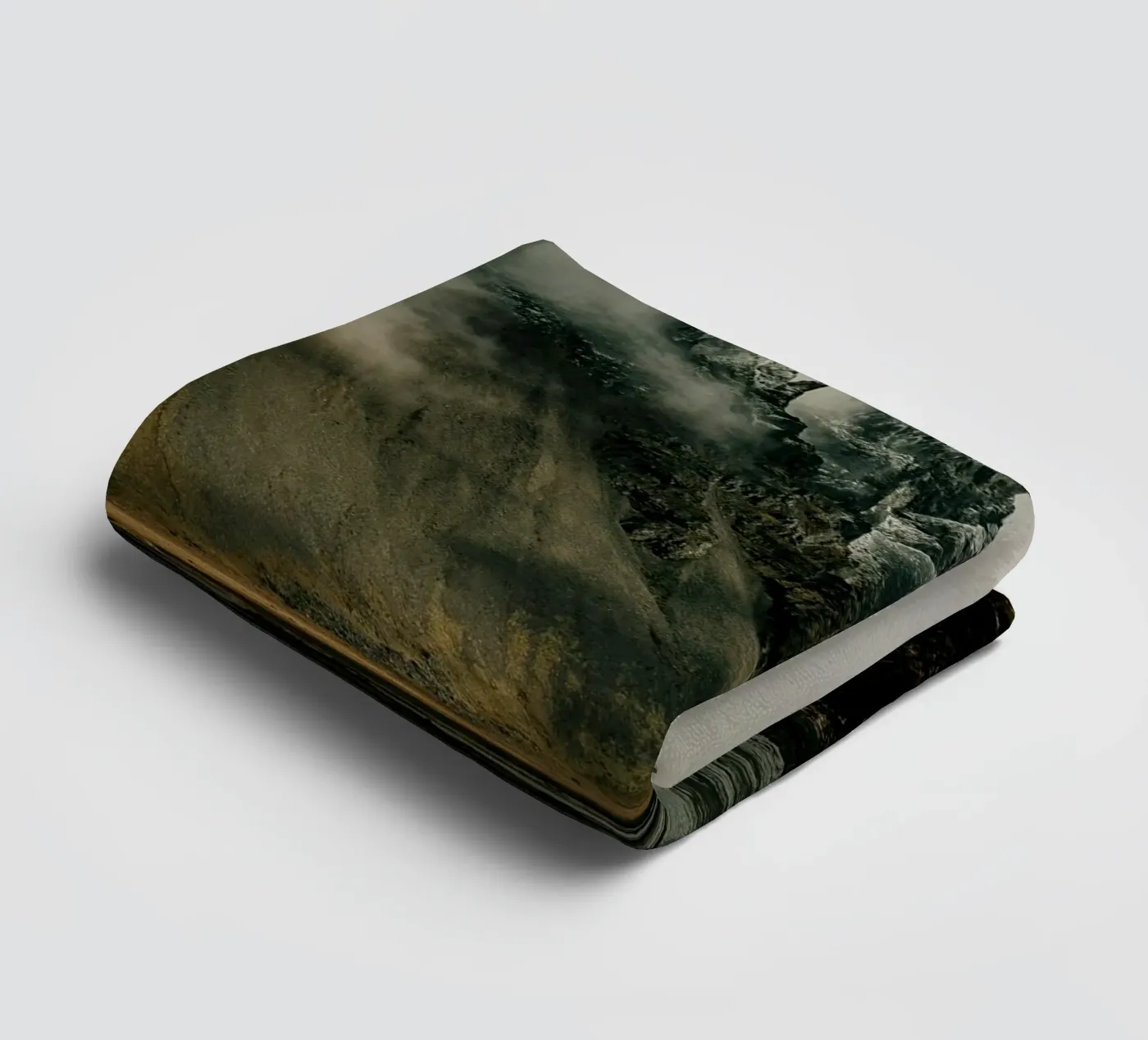 mountain clouds towel by Earthly Visions