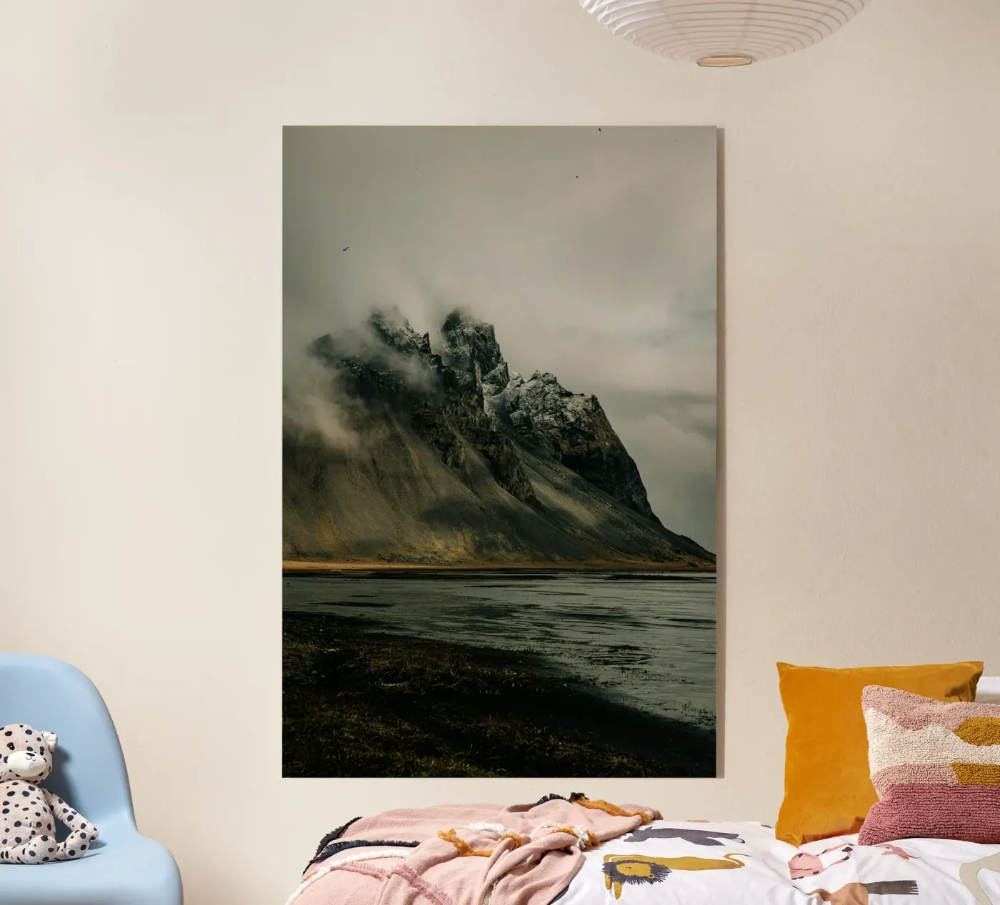 mountain clouds Acryl-Glas von Earthly Visions