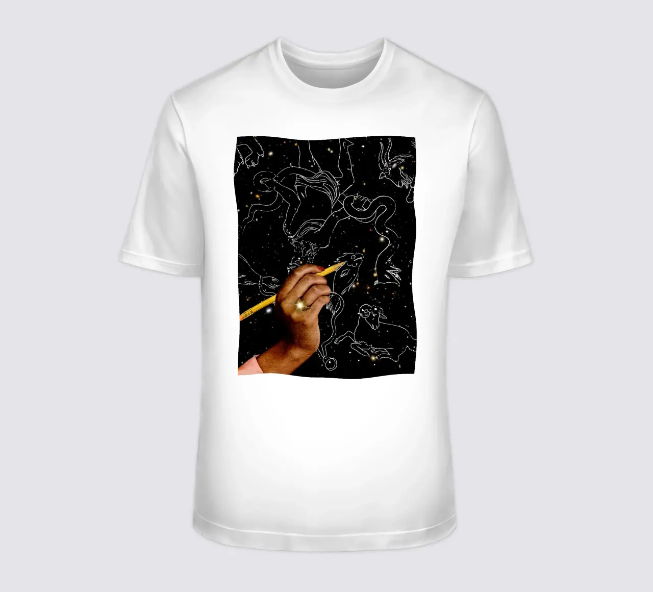 Drawing constellations t-shirt da MsGonzalez