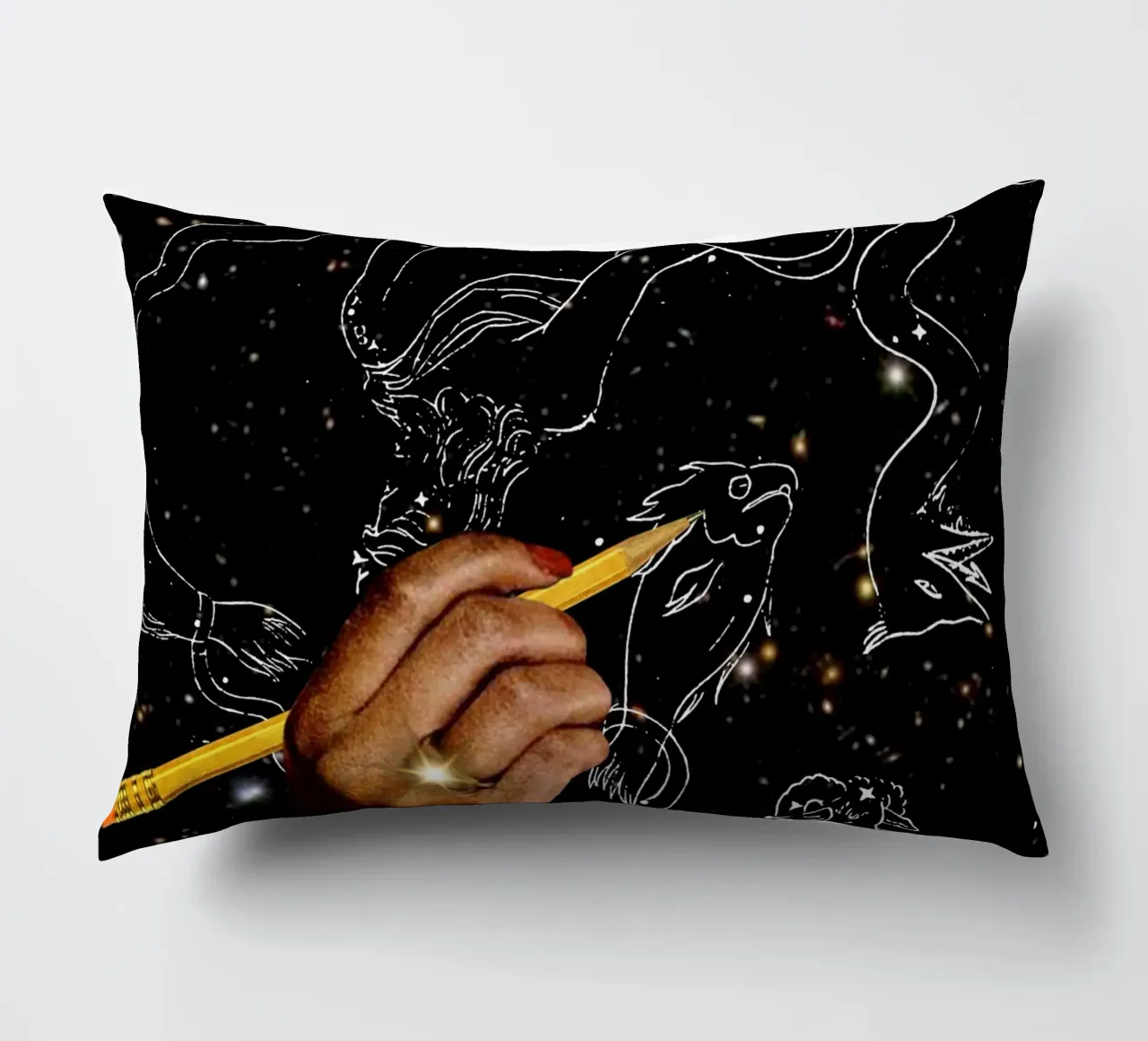 Drawing constellations cuscino da MsGonzalez