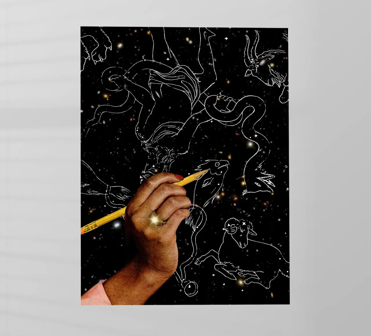 Drawing constellations pellicola backlit da MsGonzalez