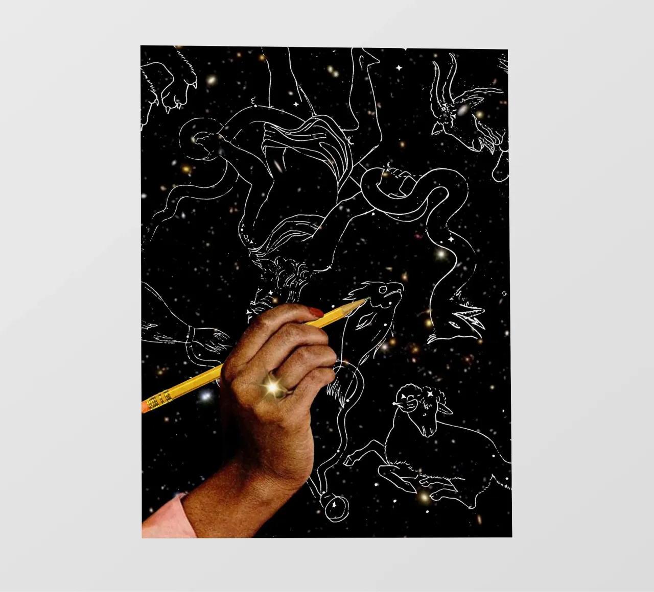 Drawing constellations pellicola backlit da MsGonzalez