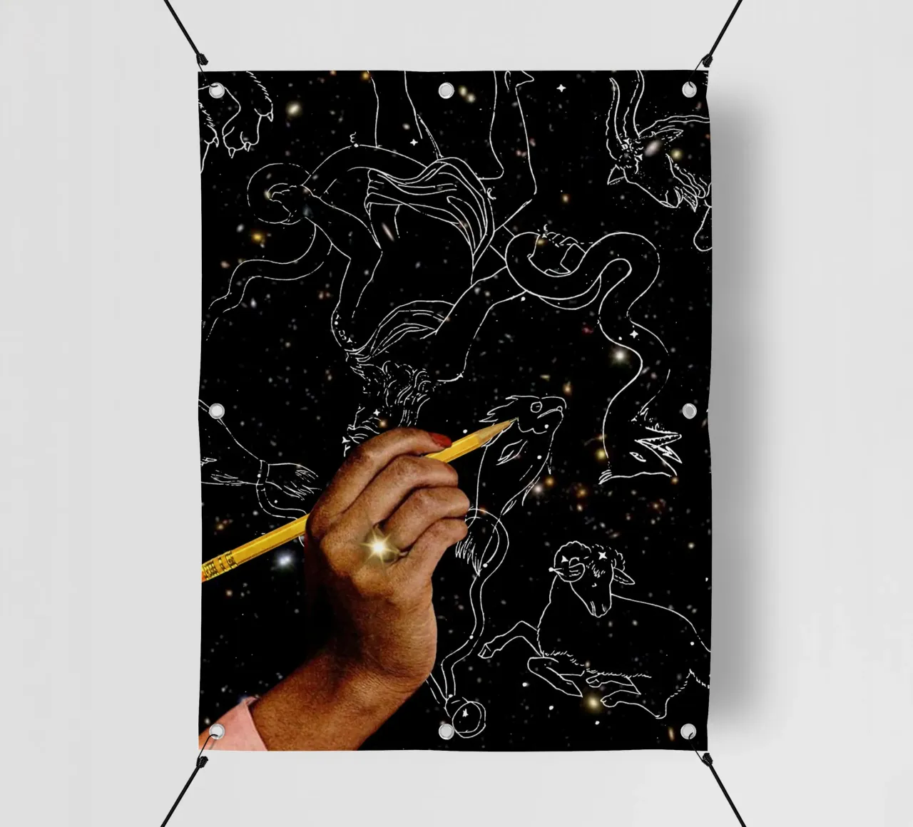 Drawing constellations telo in pvc da MsGonzalez
