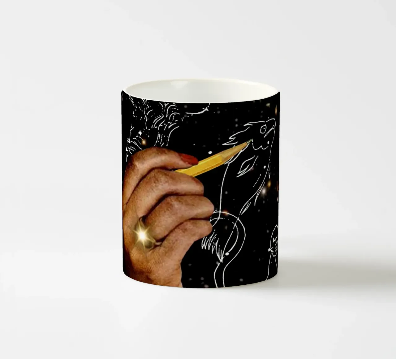 Drawing constellations tazza in ceramica da MsGonzalez