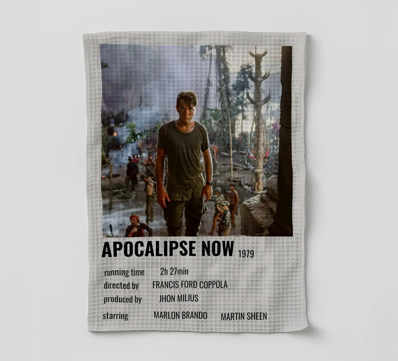 APOCALIPSE NOW 1979 canovaccio da cucina da MVFminimalist