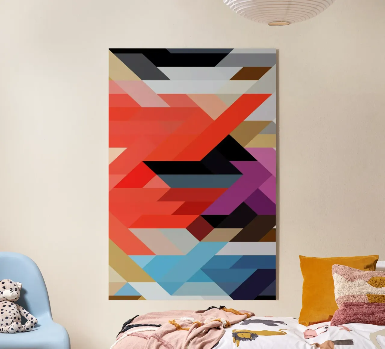 Berlin 01 acryl van Three Of The Possessed