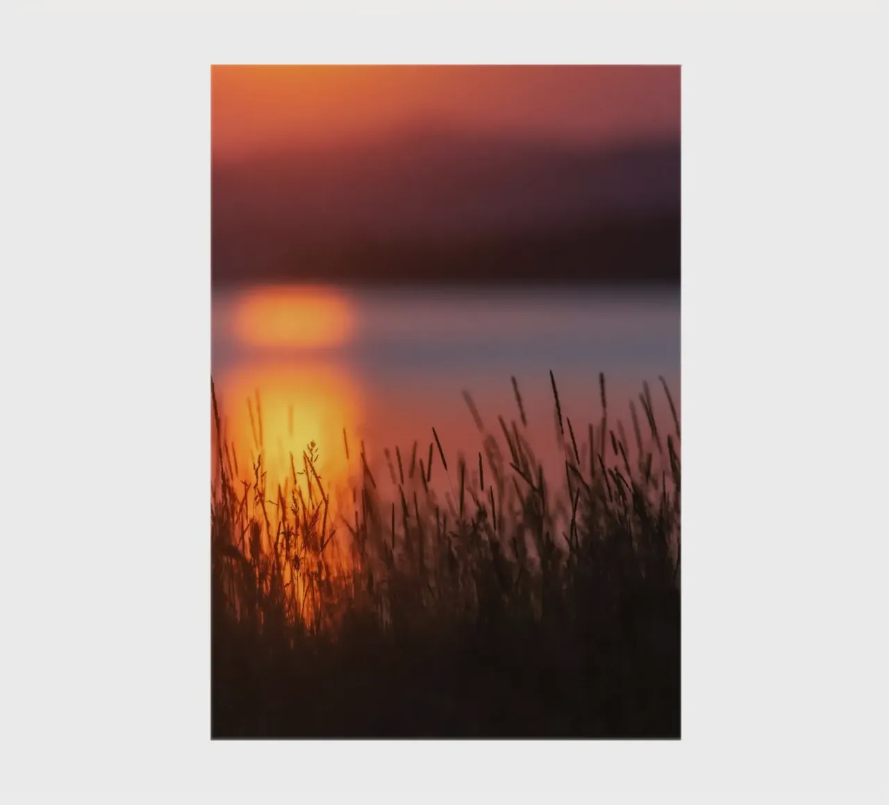 sunset silhouette notebook by Earthly Visions