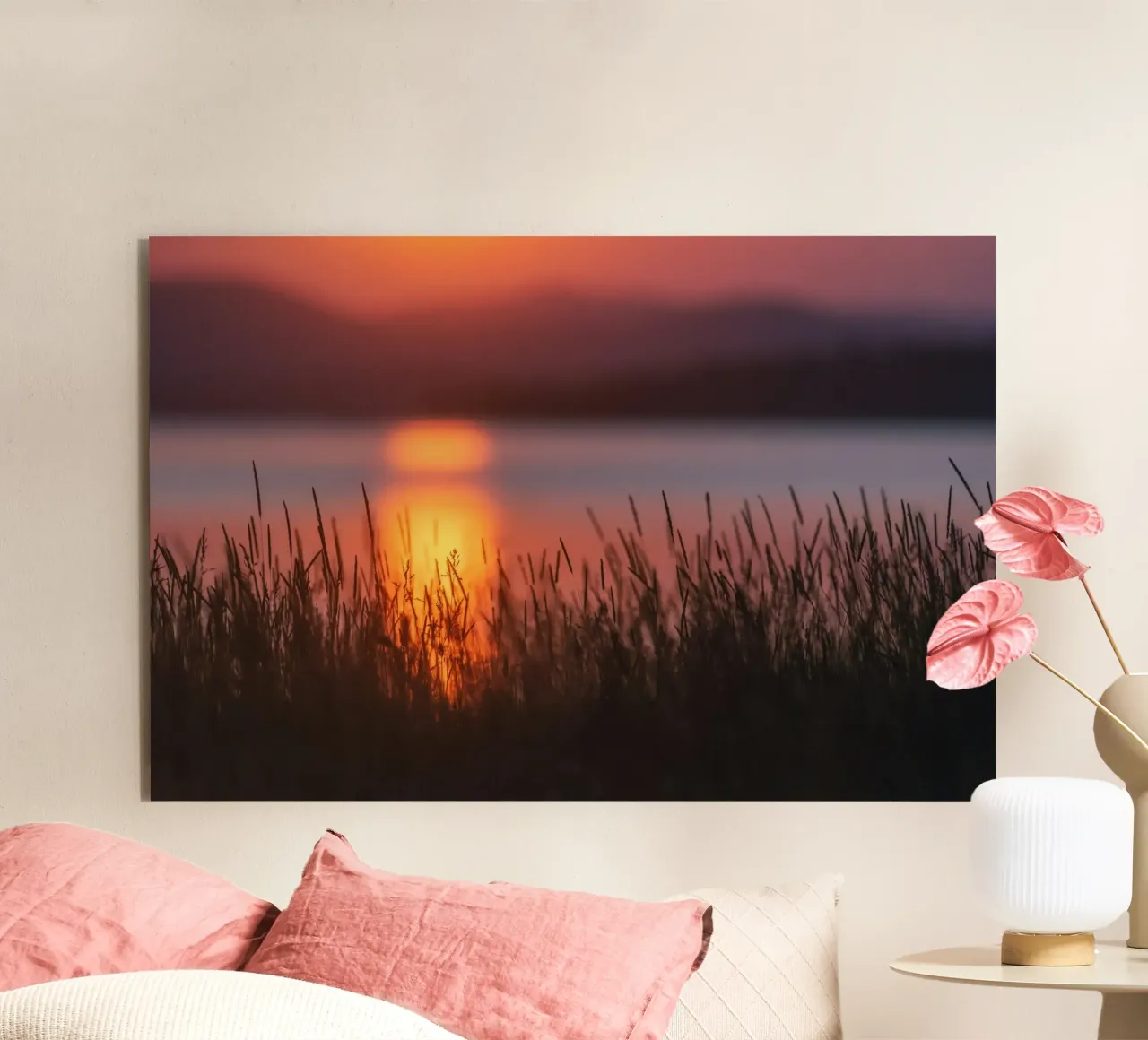 sunset silhouette alu-dibond by Earthly Visions