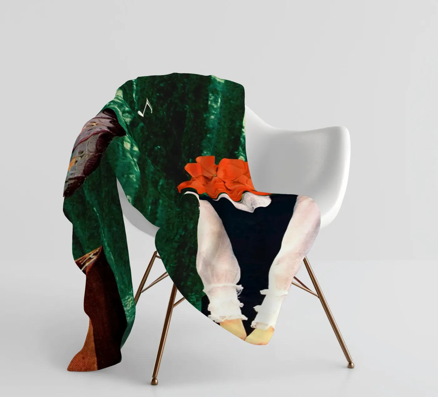 Blooming Fleecedecke von MsGonzalez