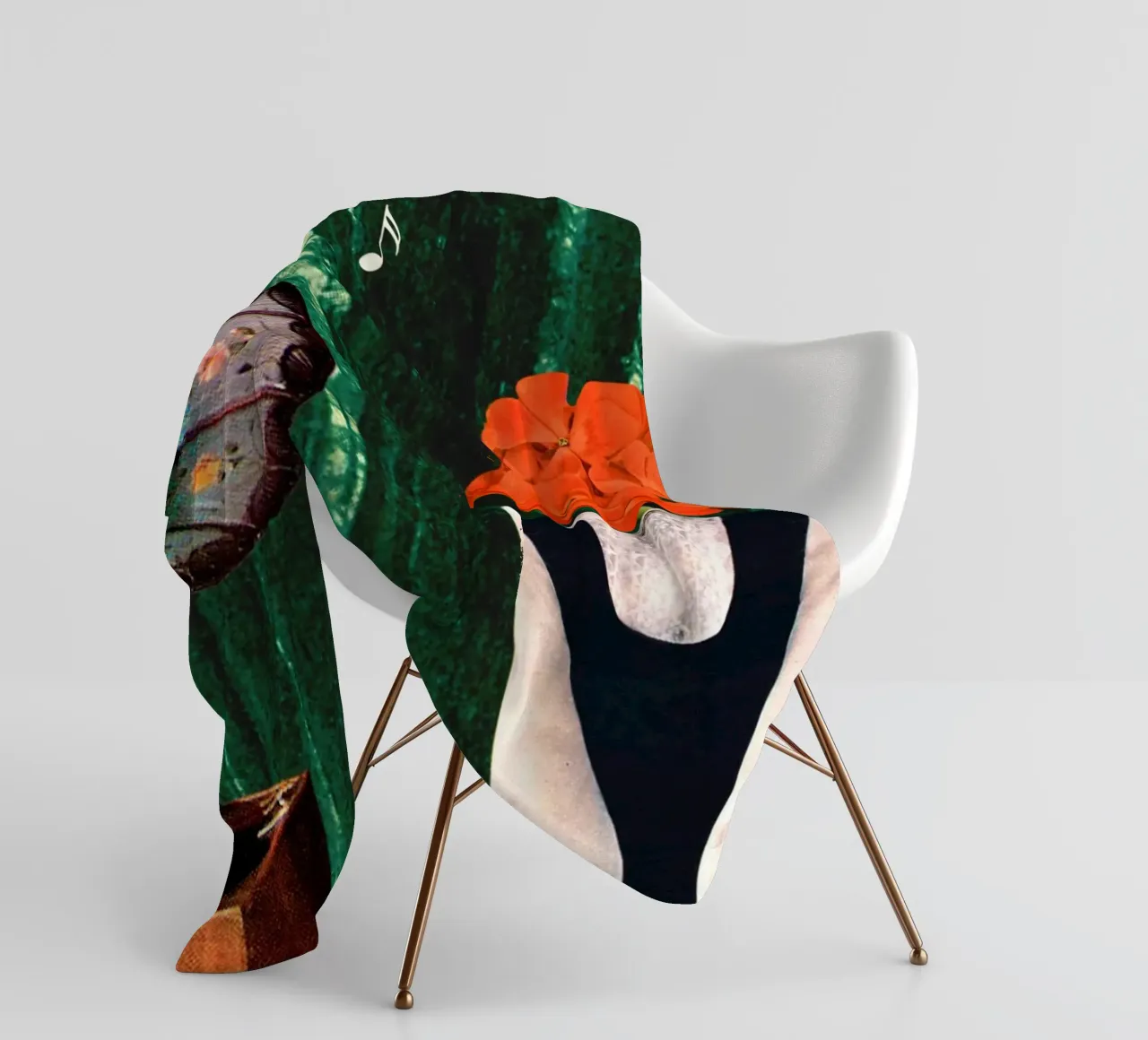 Blooming Fleecedecke von MsGonzalez