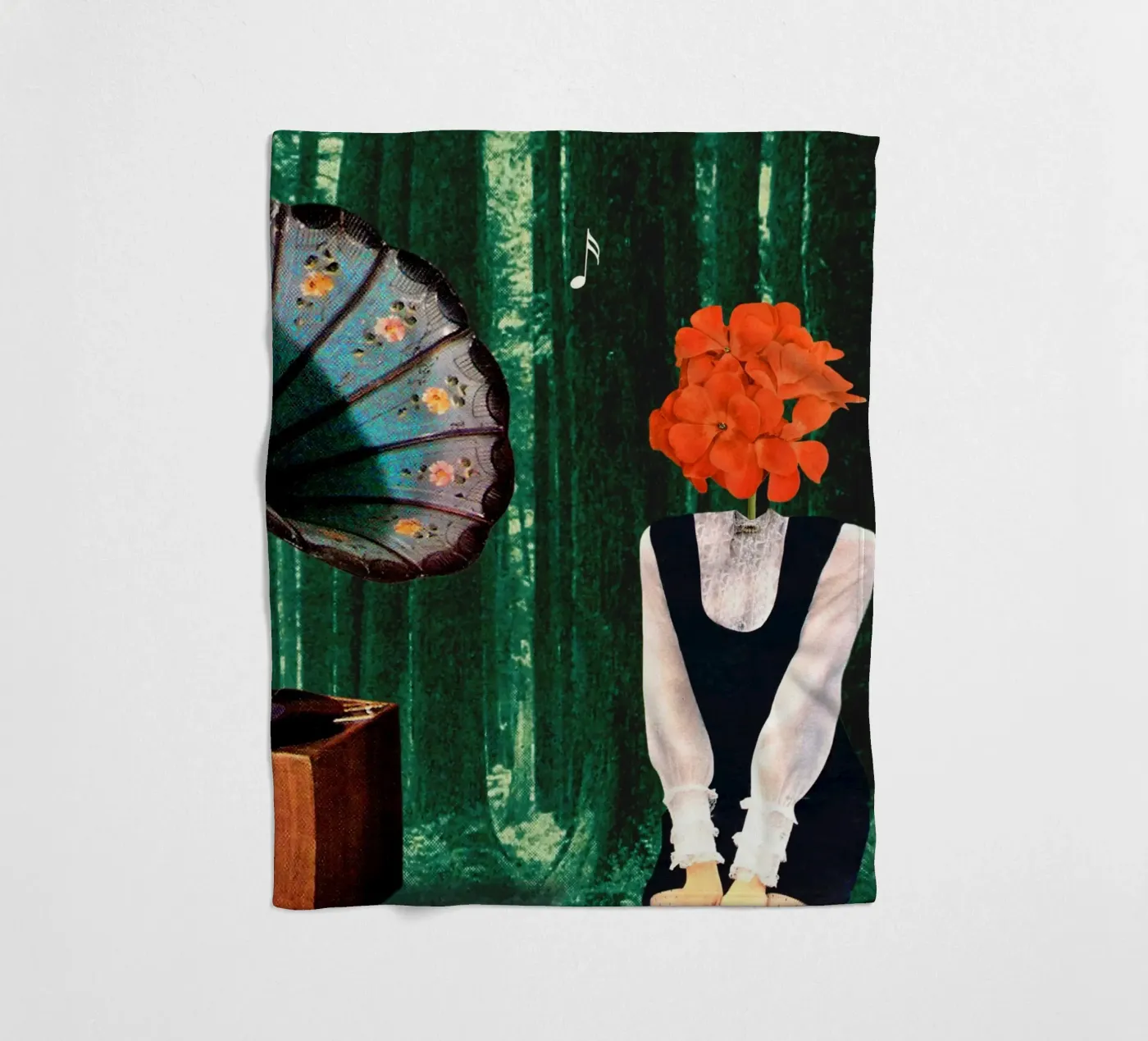 Blooming Fleecedecke von MsGonzalez
