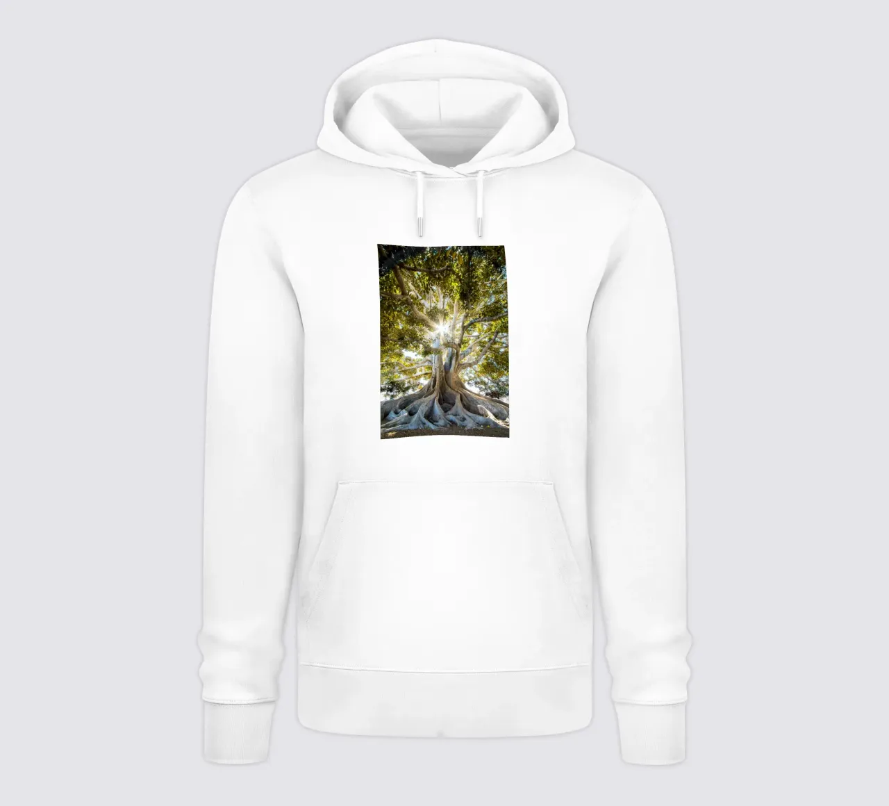 albero luce del sole felpa con cappuccio da Earthly Visions
