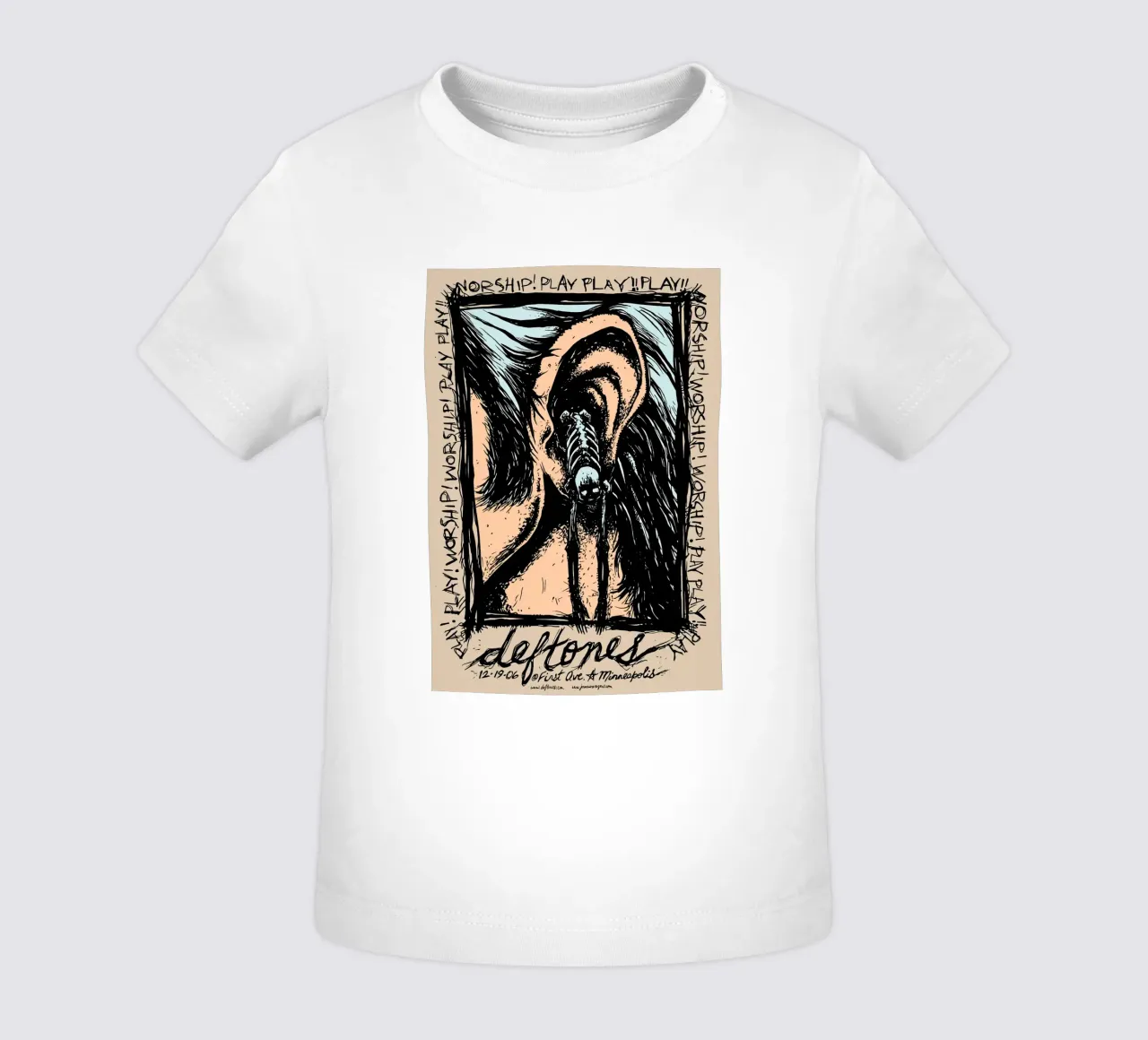 Norship! Suonare Suonare Concerto Deftones maglietta neonato da fredam