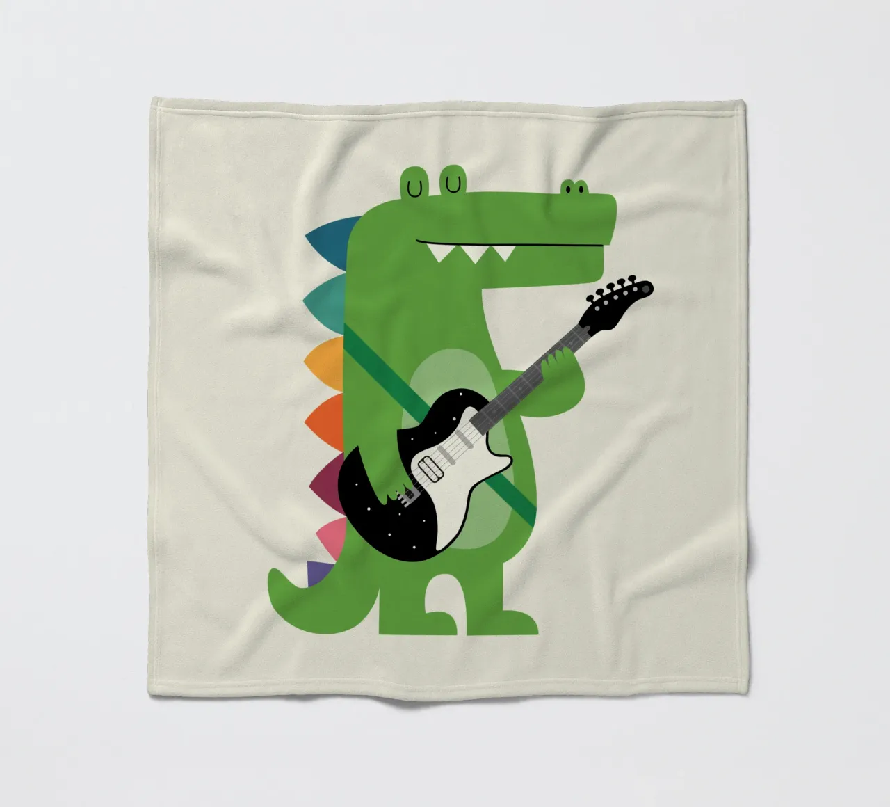 Rots fleecedeken van Andy Westface