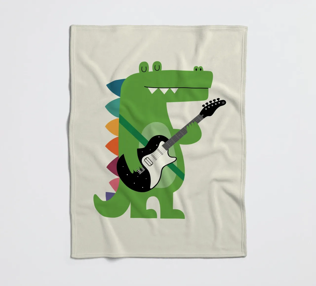 Rots fleecedeken van Andy Westface