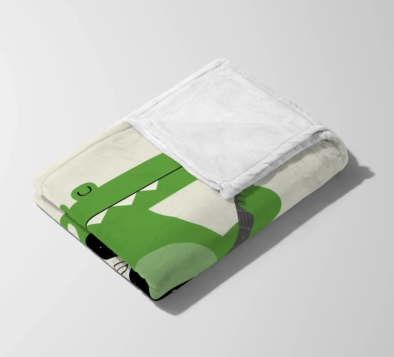 Rots fleecedeken van Andy Westface