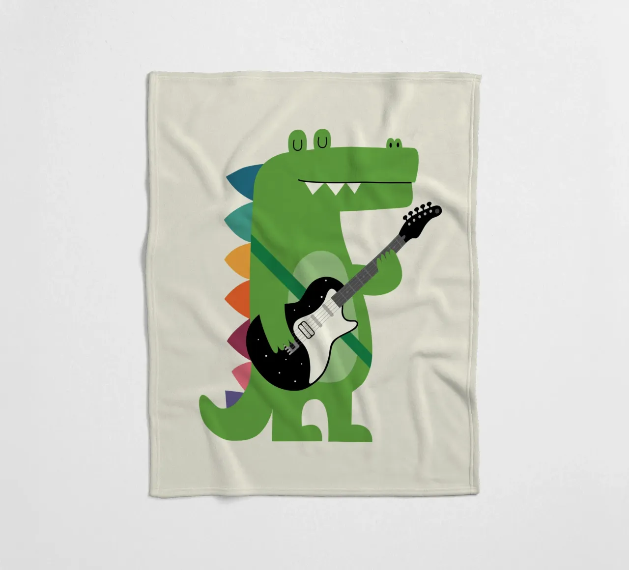 Rots fleecedeken van Andy Westface